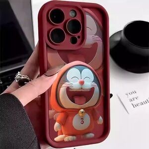 Red Cartoon Character Phone Case